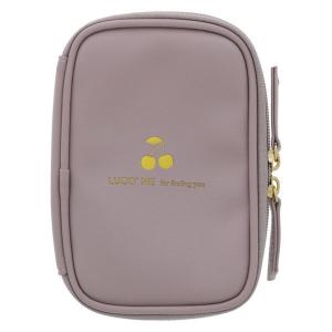 ガジェットポーチ M Colorsmoky サクランボ S2313090 サンスター文具