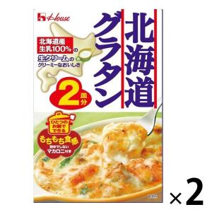 北海道グラタン マカロニ付き 2皿分 1セット（2個） ハウス食品
