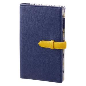 2022年度 システム手帳 12月始まり キーワード 月間 聖書 ベルト式 ネイビー 22WB87K レイメイ藤井