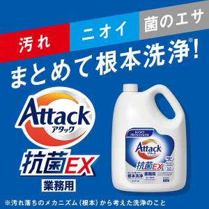 アタック 抗菌EX 詰め替え 業務用 4kg ...の詳細画像2