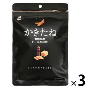 阿部幸製菓 かきたね004チーズ黒胡椒 3袋 柿の種 おつまみ