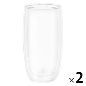 ツヴィリング ダブルウォール グラス 470ml 2個セット タンブラー 保冷 保温 ツヴィリングJ.A.ヘンケルスジャパン