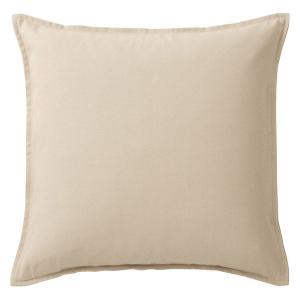 無印良品 オックス座ぶとんカバー 55X59cm用 ライトベージュ