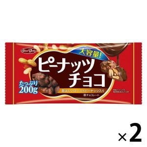 正栄デリシィ ピーナッツチョコ200g 2袋