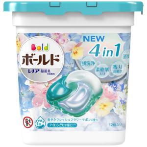 ボールド ジェルボール4D 爽やかフレッシュフラワーサボン 本体 1個 洗濯洗剤 P＆G