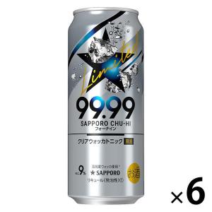チューハイ 99.99クリアウォッカトニック 500ml×6本