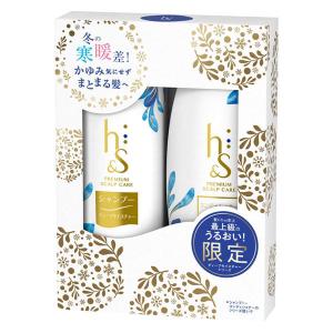 h＆sウィンターデザインディープモイスチャーシャンプー+コンディショナーポンプ各370gP＆G