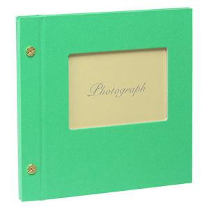 東急ハンズオリジナル 台紙がふやせるアルバム グリーン