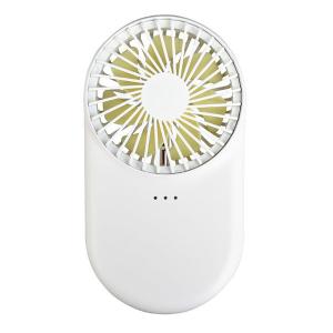 トップランド 乾電池式モバイルファン 電池3本付 SF-MF10 WT ハンディ扇風機