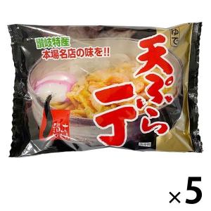 さぬき麺心 天ぷら一丁 1セット（5袋）　インスタント　うどん　さぬきうどん　天ぷら　かきあげ