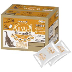オールウェル 室内猫用 フィッシュ味 4.0kg（小分け500g×8袋）国産