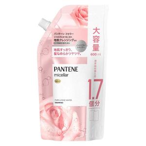 パンテーン ミセラー ピュア＆ローズウォーター シャンプー 詰め替え 特大 600ml P&G