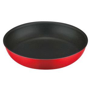 サーモス デュラブルシリーズ 取っ手のとれる フライパン 26cm ガス火専用 ブライトレッド KVC-026