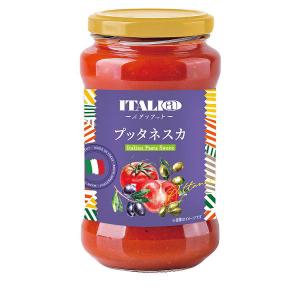 イタリア産 パスタソース プッタネスカ 400g 瓶 1個 モンテベッロ