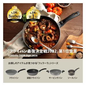バッラリーニ フェラーラ サービングパン 24cm 両手鍋 IH ガス火対応 イタリア製 日本正規販売品