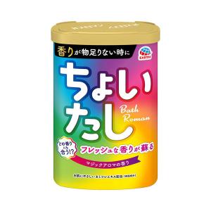 入浴剤 温泉の素 バスロマン マジックアロマの香り 600g  アース製薬