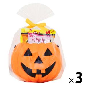 かぼちゃバケツ 3個 イズミクリエーション チョコレート お菓子詰め合わせ ハロウィン