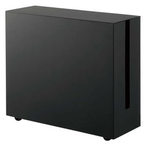 tower（タワー） キャスター付きケーブル収納ラック ブラック