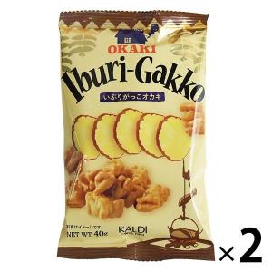 カルディコーヒーファーム カルディオリジナル いぶりがっこオカキ40g×2個