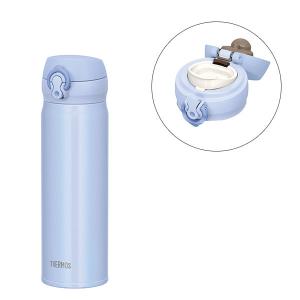 サーモス 水筒 真空断熱ケータイマグ 500ml  パウダーブルー 1個 JNL-504 ワンタッチボトル