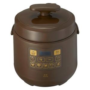 BRUNO crassy+ 電気圧力鍋 マルチ圧力クッカー BOE058-BR ブラウン