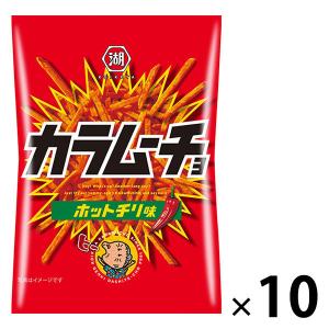 湖池屋 小袋スティックカラムーチョ ホットチリ味 33g 10袋 スナック菓子