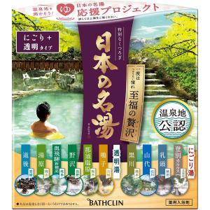 日本の名湯 至福の贅沢 30g×14包 人気温泉地公認 バスクリン