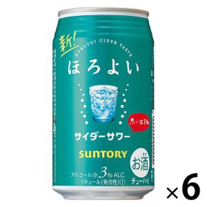 チューハイ ほろよい サイダーサワー 350ml×6本 サワー 酎ハイ サントリー