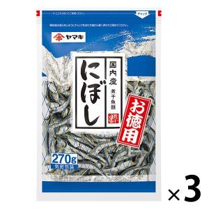 ヤマキ お徳用にぼし 270g 3袋