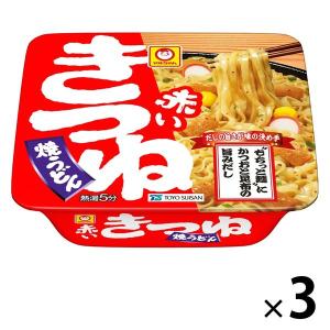 東洋水産 マルちゃん 赤いきつね焼うどん 1セット（3個）