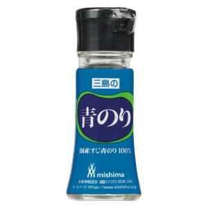 三島食品 青のり（ビン入り）国産すじ青のり100％ 2.1g