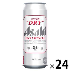 アサヒ スーパードライ ドライクリスタル 500ml缶 1ケース（24本） 国産ビールの商品画像