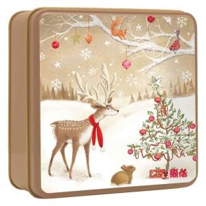 グランマワイルズ クリスマスツリーとトナカイ クッキー クリスマスギフト 1個 東京タカラフーズ クリスマス ギフト