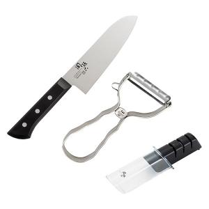 ベストセラー商品 3点セット（包丁+ピーラー+包丁研ぎ）