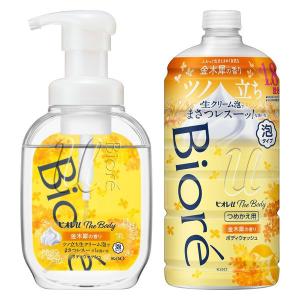 ビオレu ザボディ 泡タイプ 金木犀の香り 本体＋詰替えセット