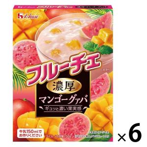 フルーチェ 濃厚マンゴーグァバ 150g 6箱 ハウス食品 デザート