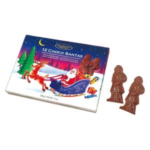 サンタチョコボックス12P 1個 ハムレット クリスマス チョコレート 輸入菓子 ドイツ プレゼント ギフト
