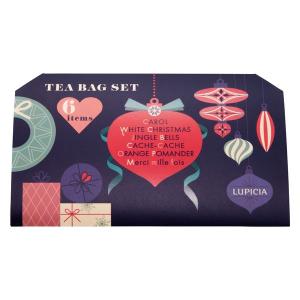 ルピシア 2022Xmas ティーバッグセット 6種 ネイビー