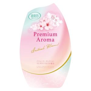 お部屋の消臭力 プレミアムアロマ 消臭芳香剤 玄関 部屋用 イニシャルブルーム 400ml 1個 エステー