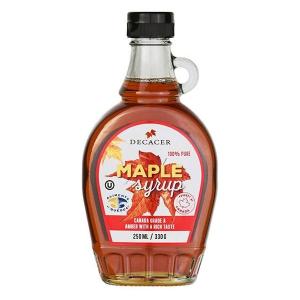 デカセール メープルシロップ グレードAアンバー 330g