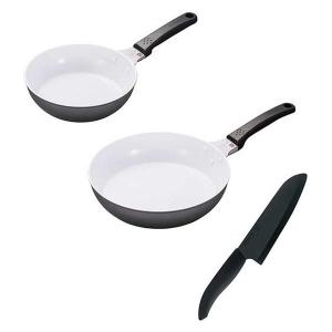 京セラ セラブリッド フライパン IH 20・26cm+セラミックナイフ