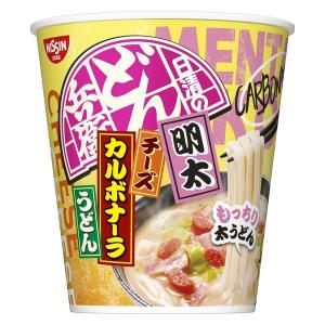 日清のどん兵衛 明太チーズカルボナーラうどん 3個 日清食品