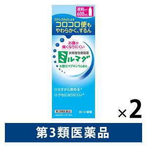 ミルマグ液 600ml 2箱セット ロート製薬