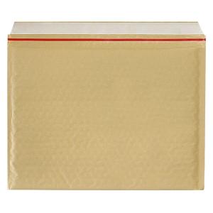薄口クッション封筒 クリックポスト ゆうパケット対応 茶 開封テープ付き 1箱 KFW-K340 今村紙工