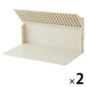 1冊でも倒れないブックスタンド 1セット（2個） LIHIT
