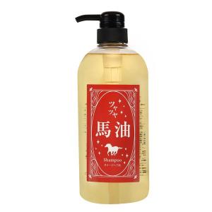 ツヤツヤ馬油 シャンプー ポンプ 700ml 国産馬油使用 ティ エス プランニング
