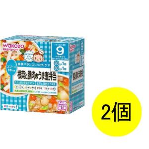 WAKODO 和光堂ベビーフード 栄養マルシェ 根菜と豚肉のうま煮弁当 1セット アサヒグループ食品 ベビーフード 離乳食