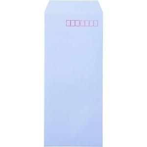 ムトウユニパック ナチュラルカラー封筒 長4 アクア テープ付 1000枚