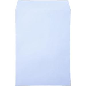 ムトウユニパック ナチュラルカラー封筒 角2 アクア テープ付 100枚