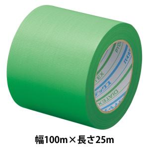 ダイヤテックス 養生テープ パイオランテープ Y-09-GR 塗装・建築養生用 グリーン 100mm×25m 1巻